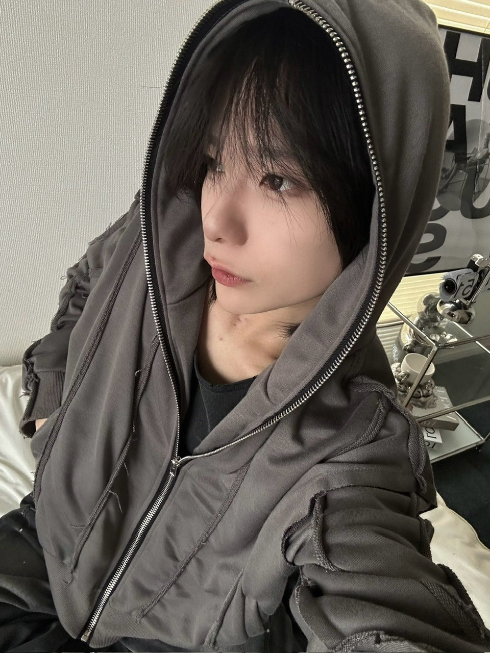 【LUV CODE】full zip up hoodie