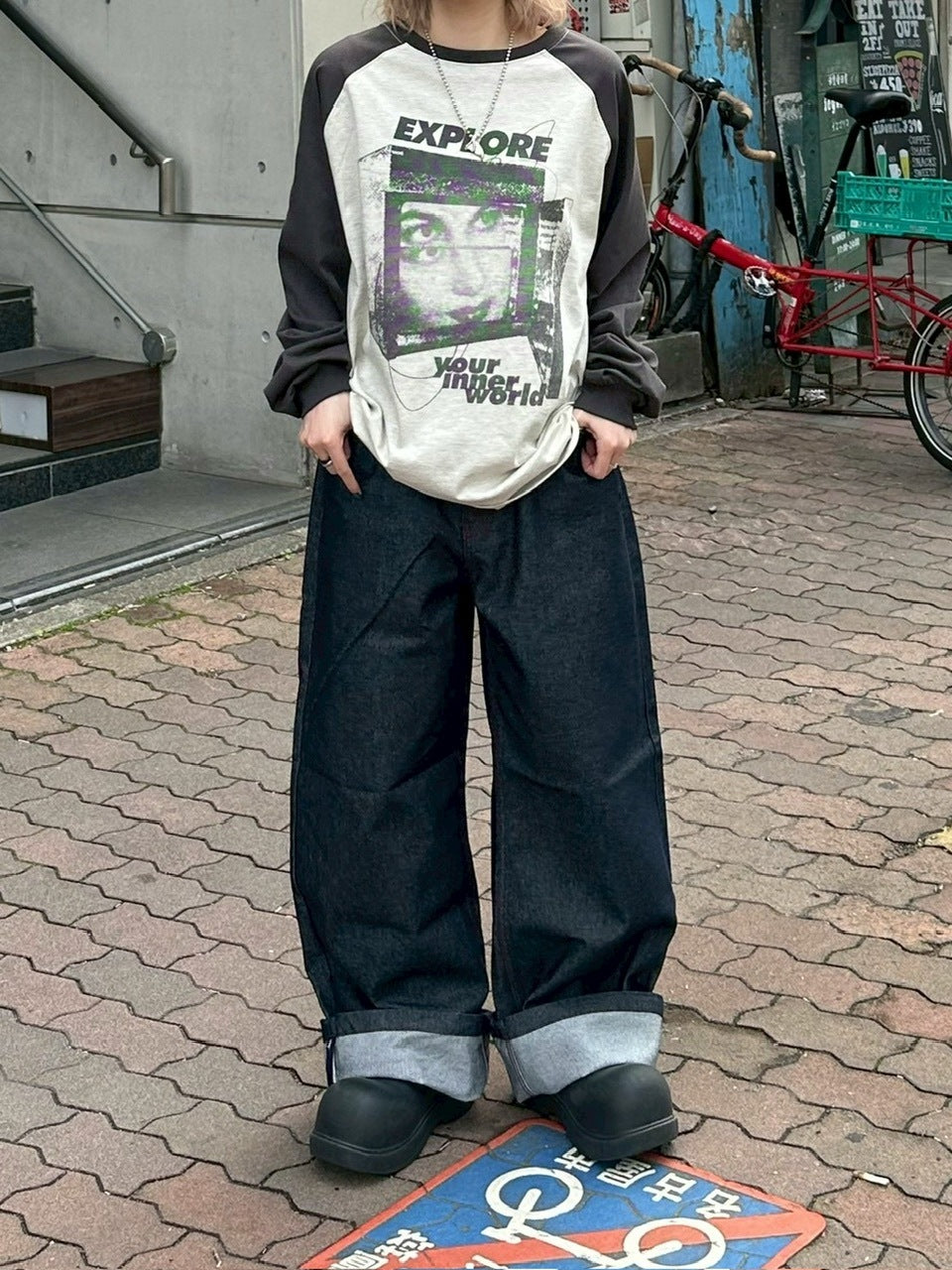 受注制【youll】selvedge denim pants