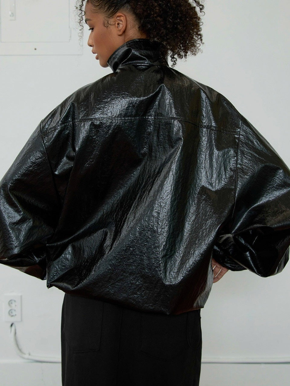 【ESC STUDIO】eyelet wind breaker jacket