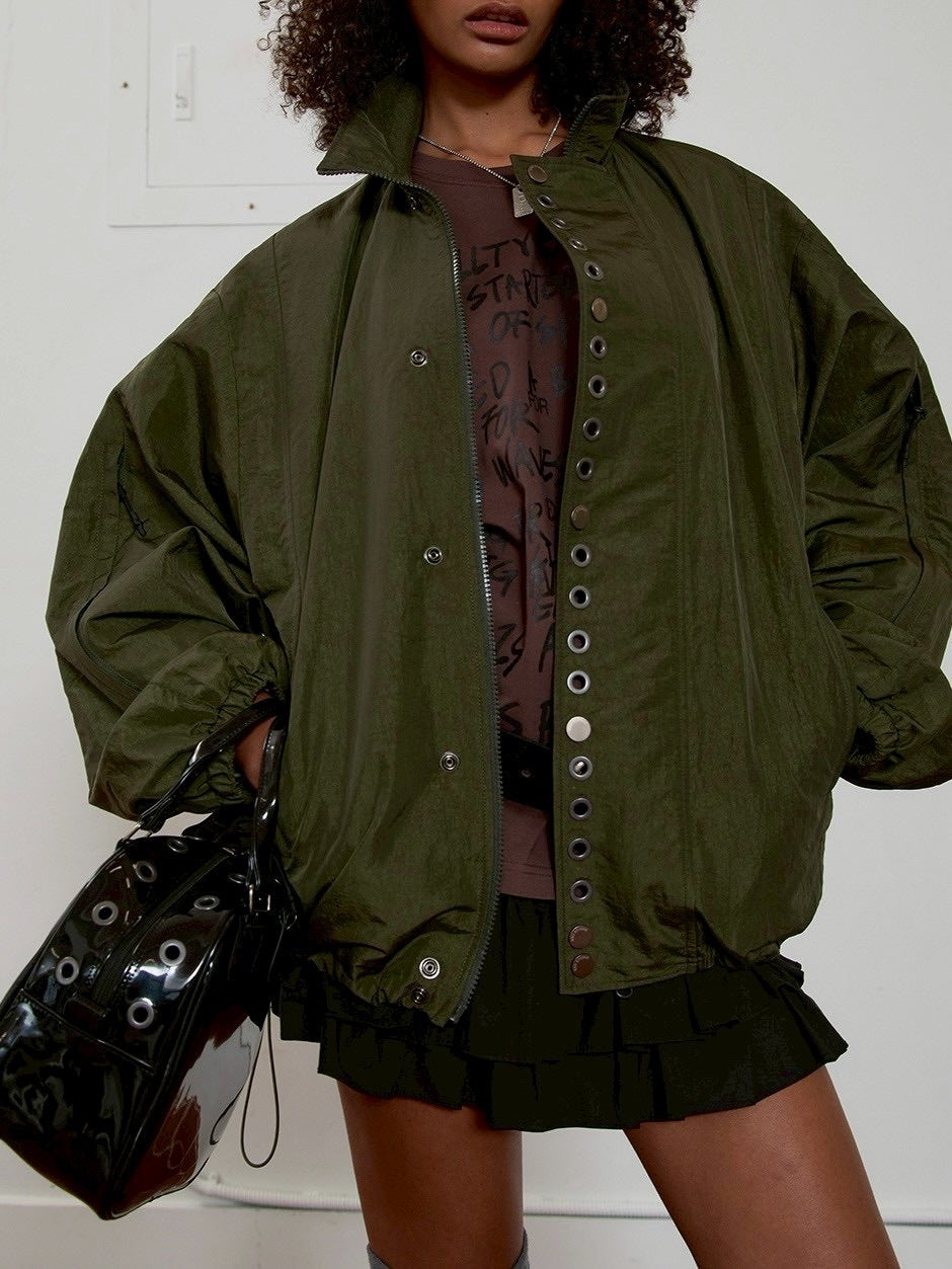 【ESC STUDIO】eyelet tote bag