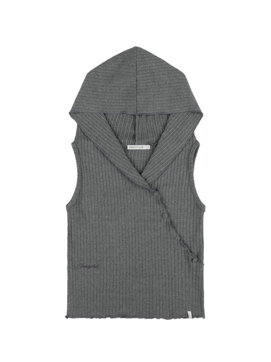 【FANCY CLUB】BIRD COWL SLEEVELESS