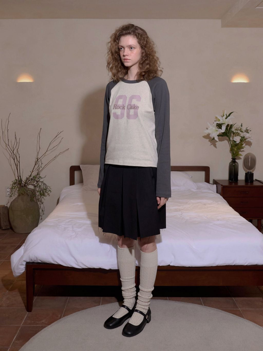 【ROCK CAKE】96 Raglan Long Sleeve