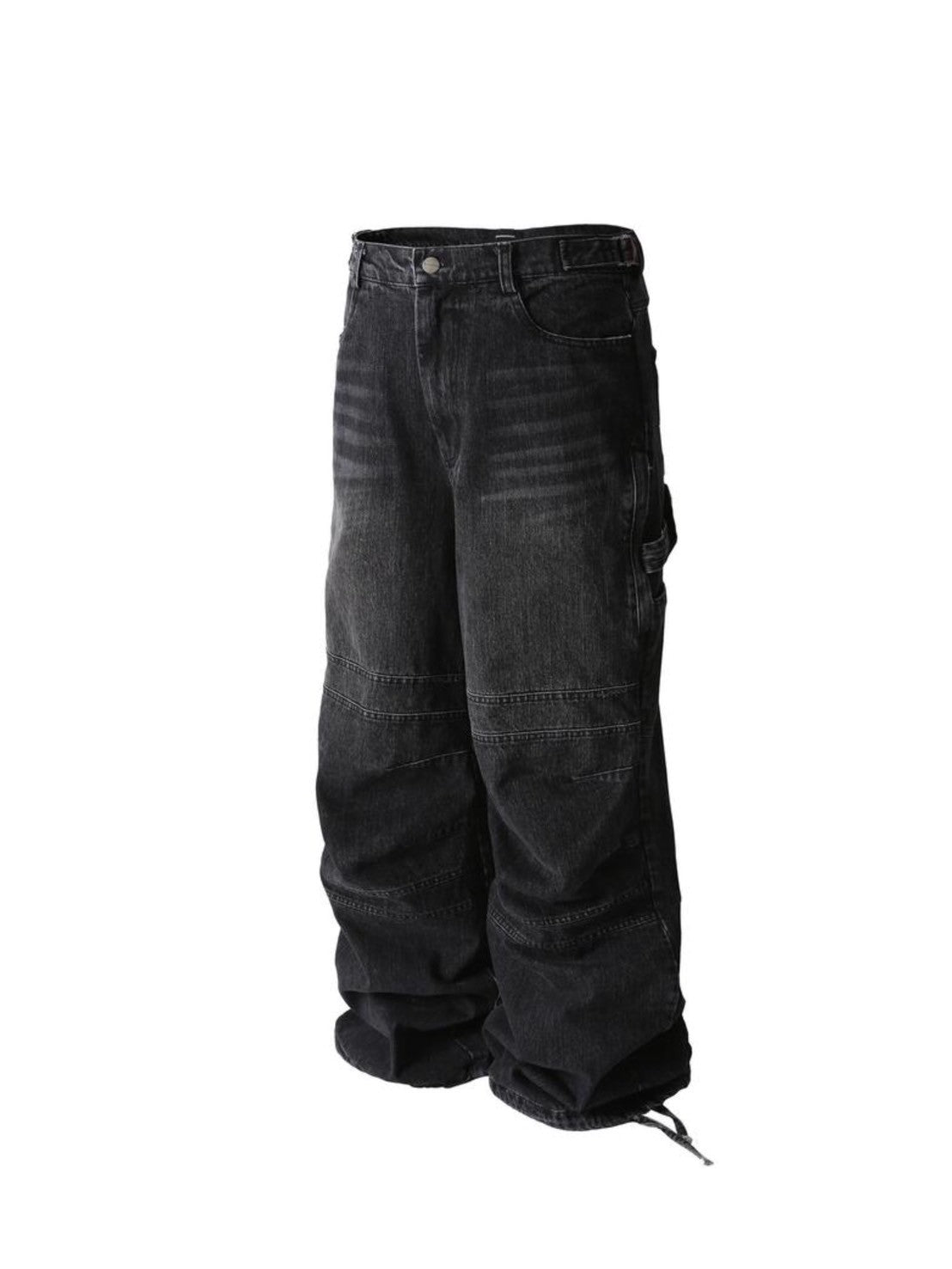 【roaringrad】WASHED DENIM CARPENTER PANTS