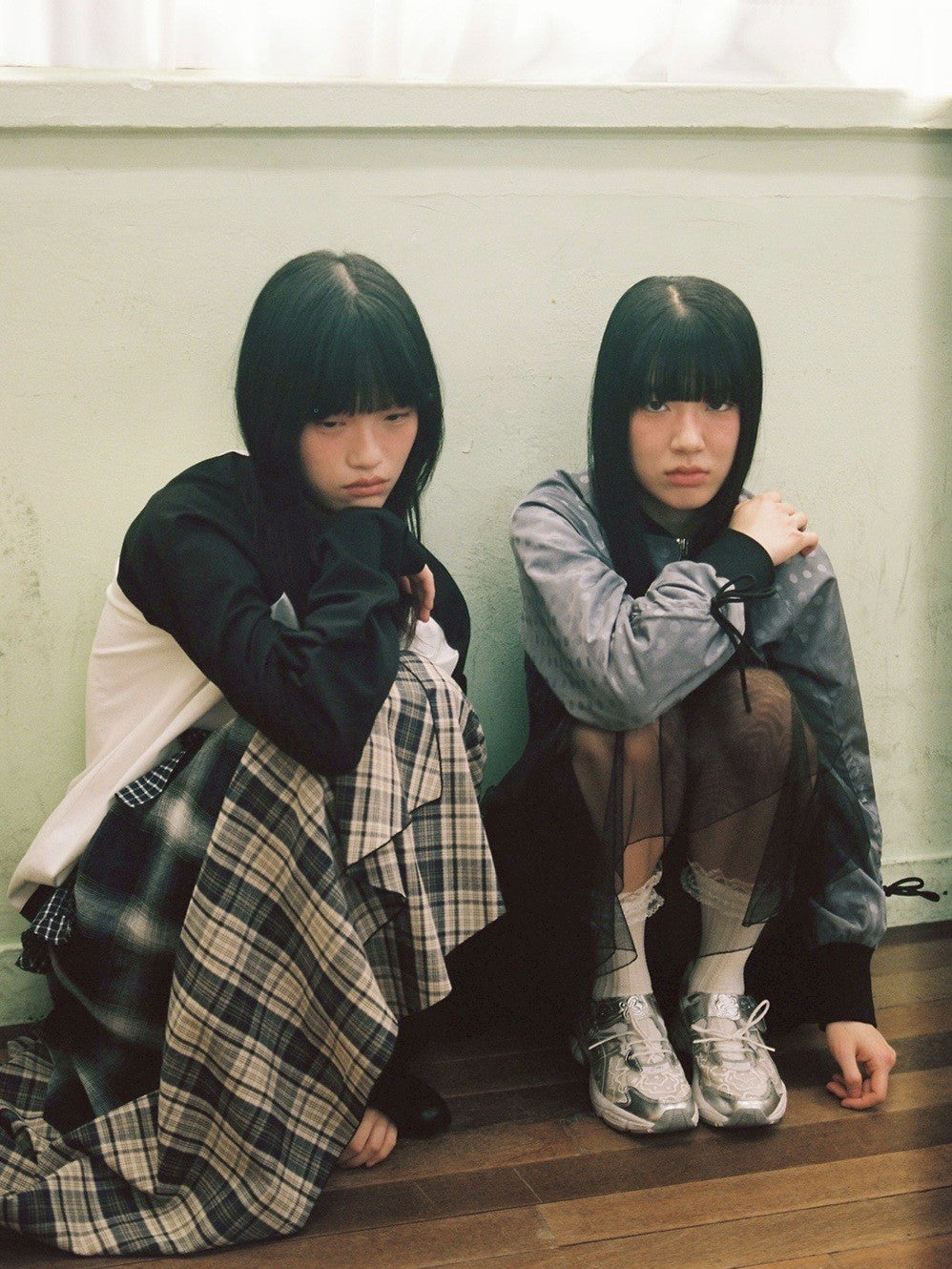 【TUOMIO】RIBBON DOT BOMBER