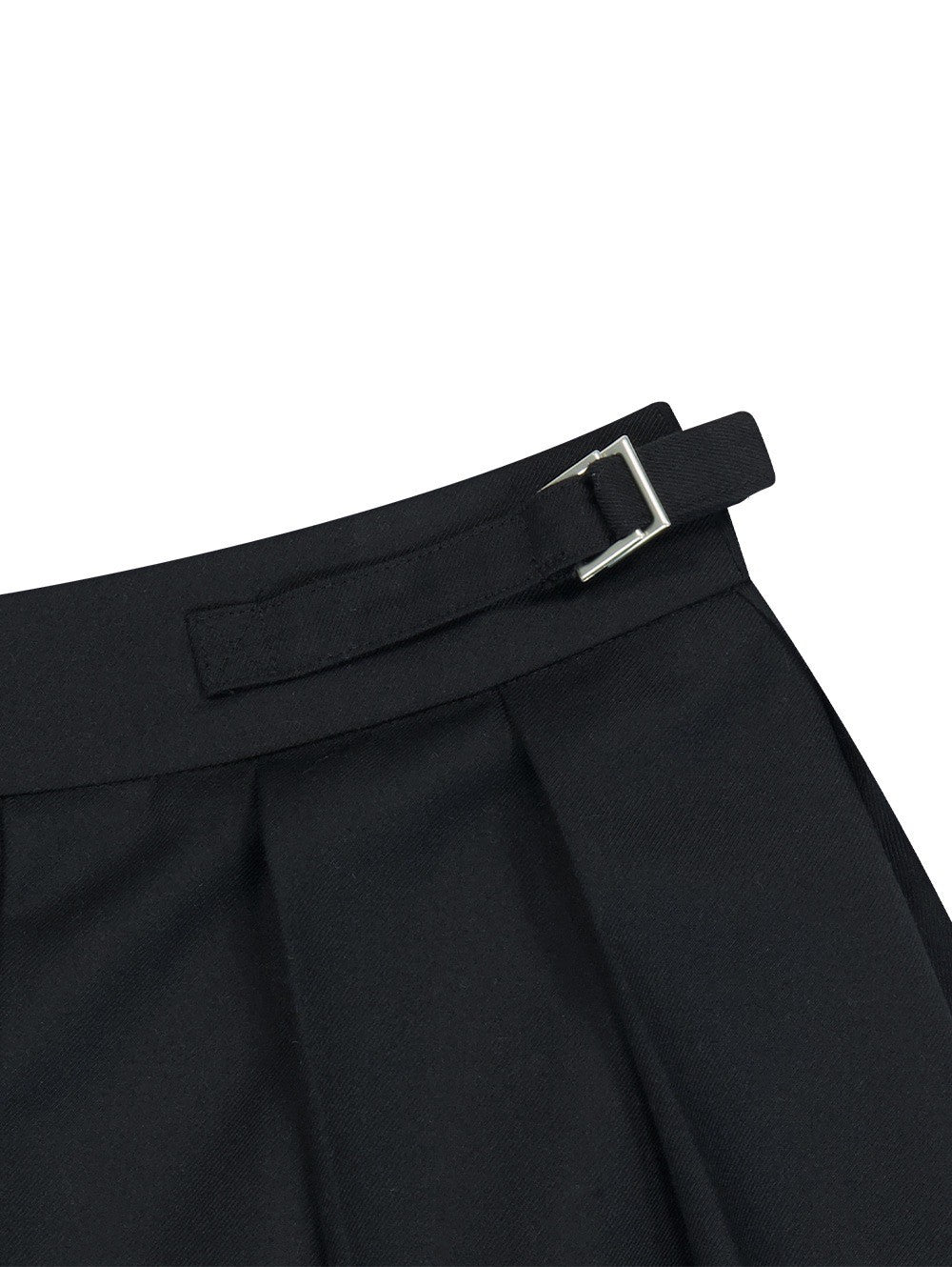 【TUOMIO】MIDI PLEATS RIBBON CULOTTES