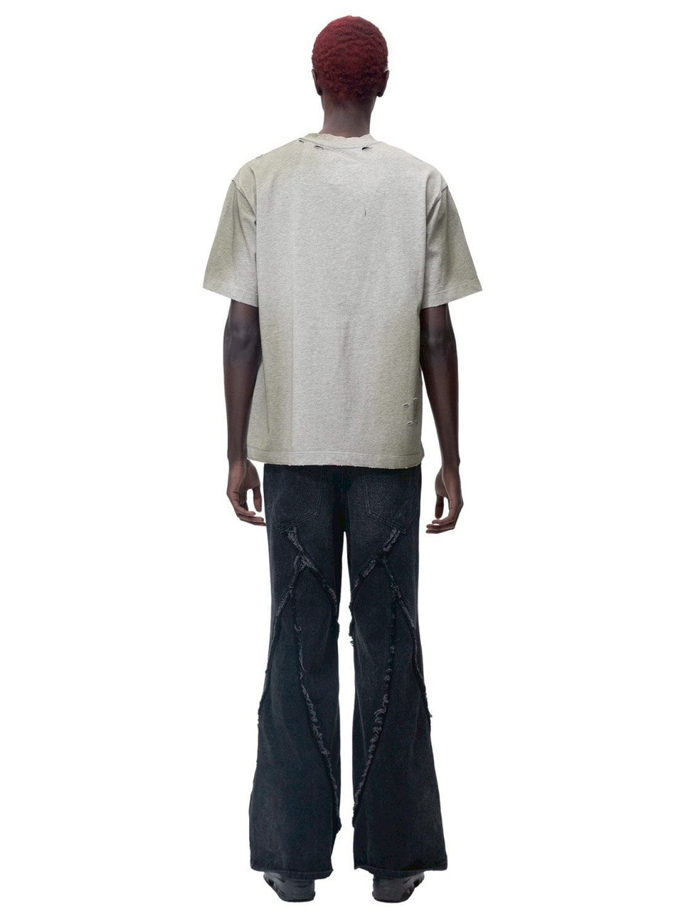 【The Boy Has No Patience】NIGHT OF THE BLOOD MOON WASHED SHORT SLEEVES