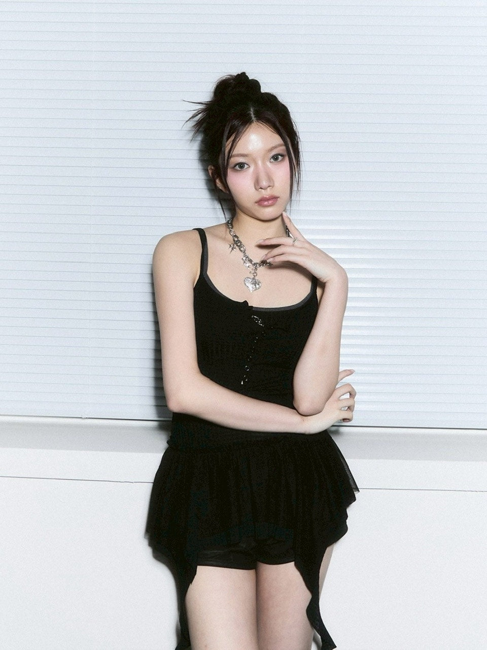 【CHERRYQUIRI】frill layered sleevless / 【チェリーキュリー】フリルレイヤードキャミソール