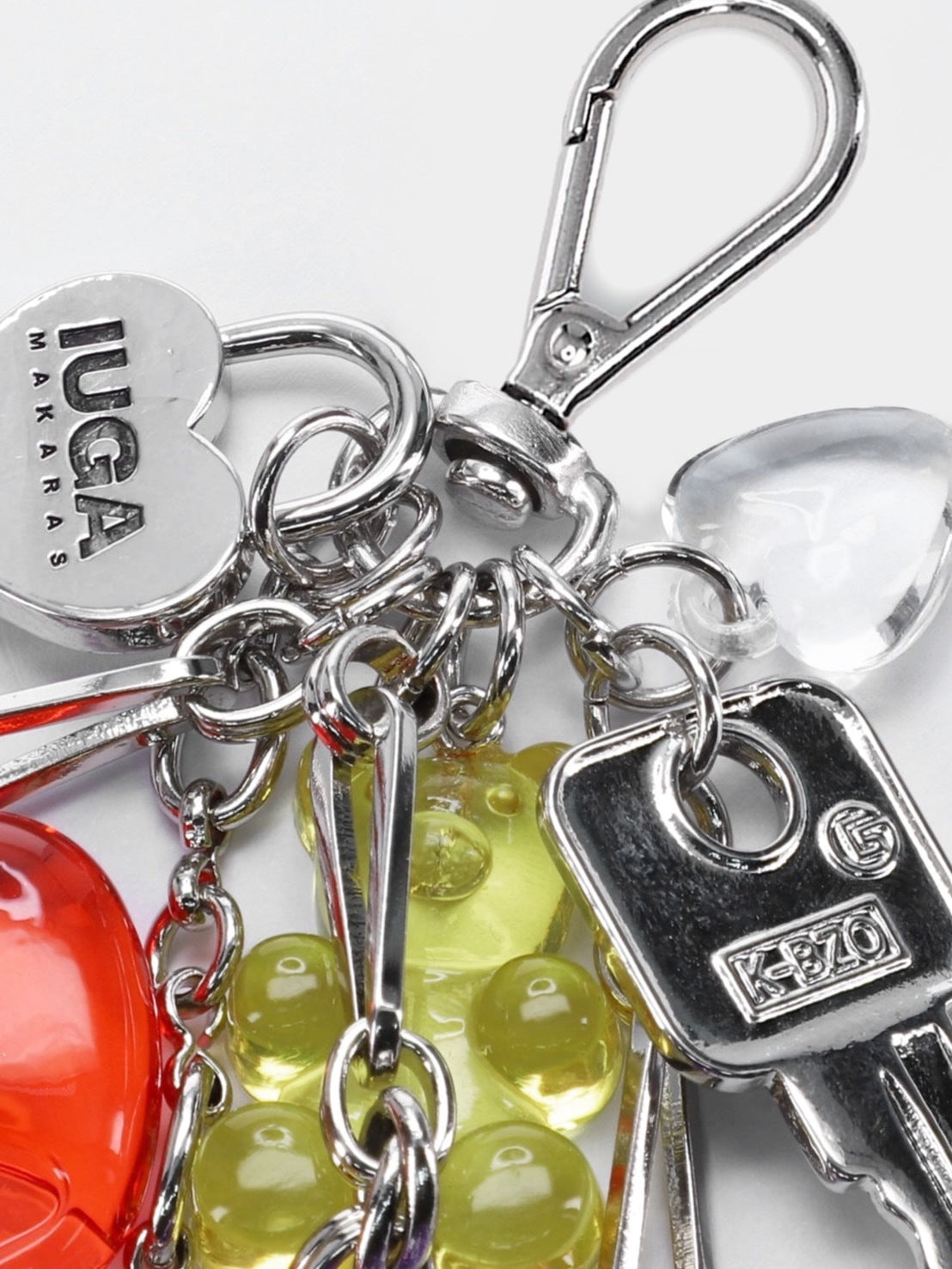 【IUGAMAKARAS】Colorful Ribbon Keyring