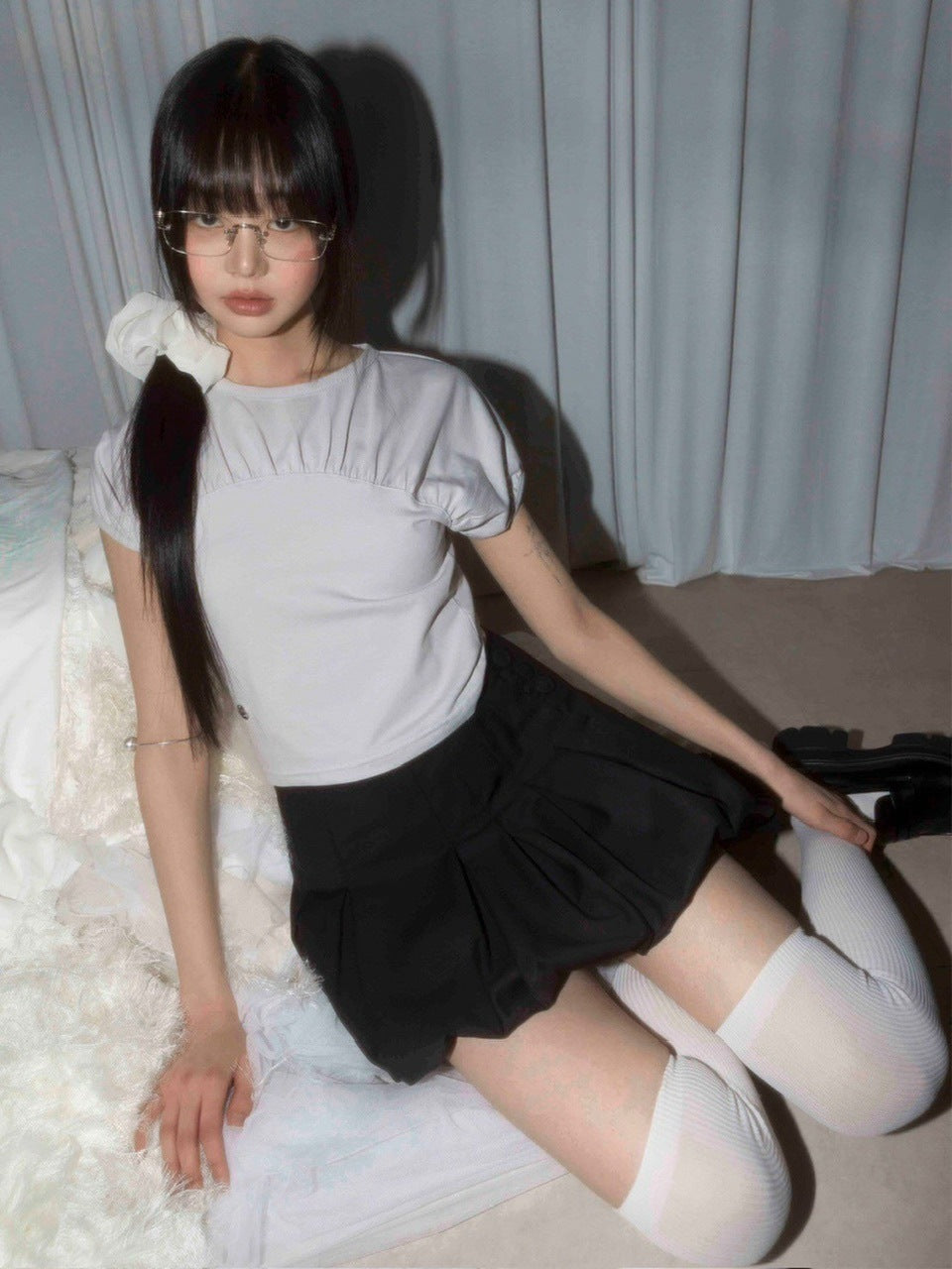 【FLAREUP】Kaya Shirred T-Shirt