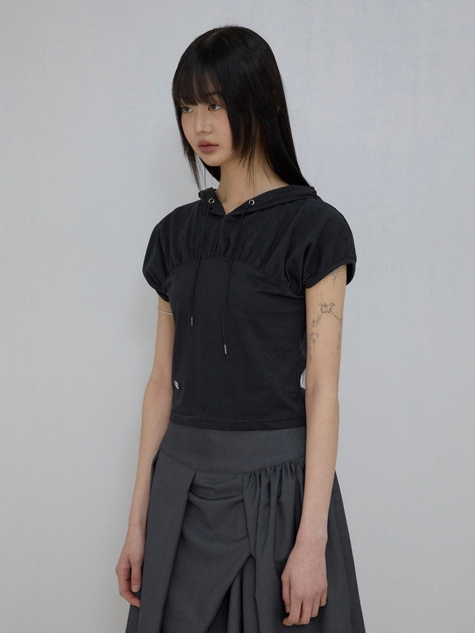 【FLAREUP】Kaya Shirred Hoodie