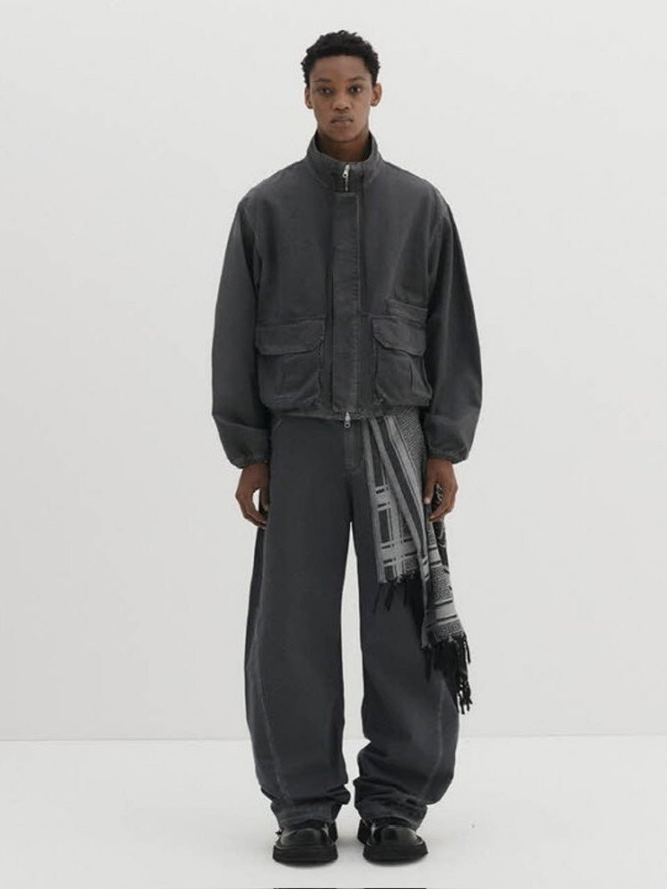 【DNSR】Curved Chino Pants