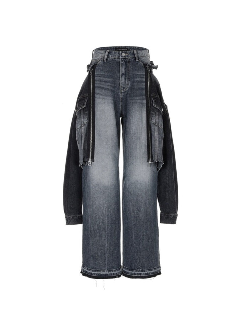 【SURGERY】hybrid set-up docked jeans / 【サージェリー】ハイブリッドセットアップドッキングデニムパンツ