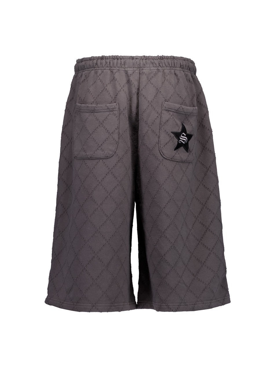 【SETUP‐EXE】PUNCHING BERMUDA SWEATPANTS / 【セットアップエグゼ】パンチングバミューダスウェットショートパンツ