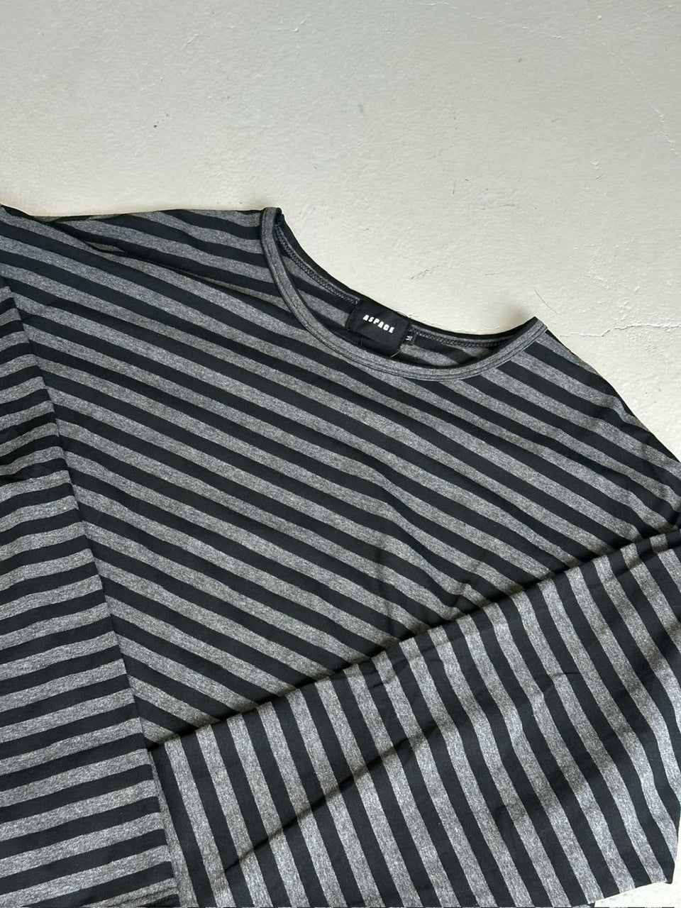 国際配送【LUV CODE】stripe long sleeve tee