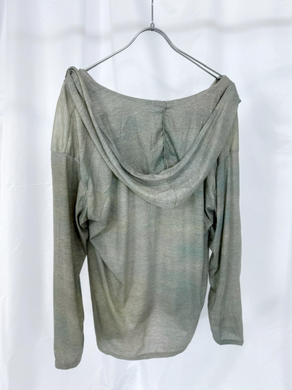 国際配送【Nerd out XU】tribal hooded off shoulder long sleeve