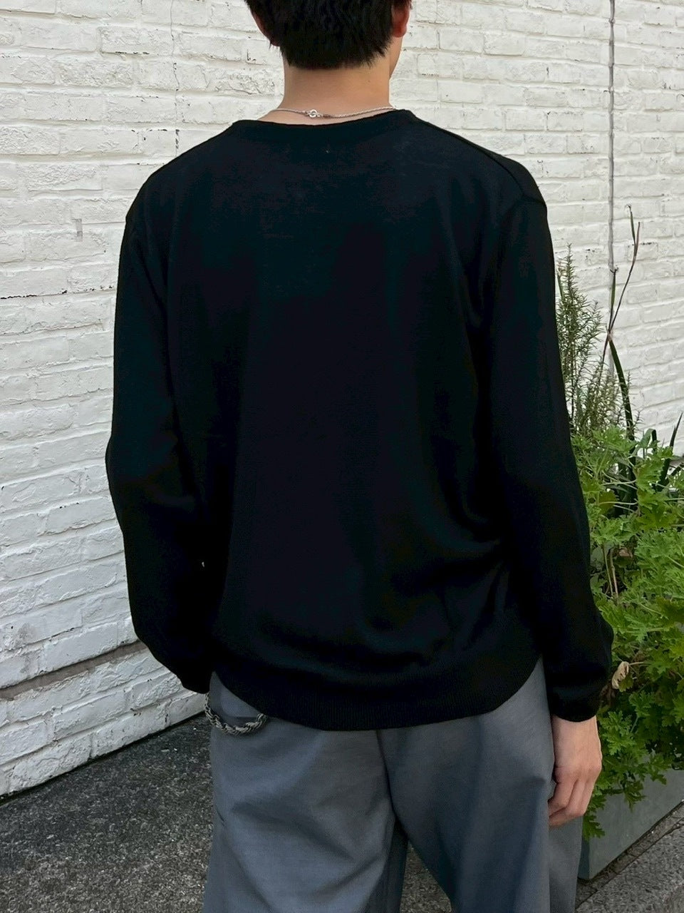 東京店WEB限定【Chikashitsu +】cropped linen knit cardigan / 【チカシツプラス】クロップドリネンニットカーディガン (3color)