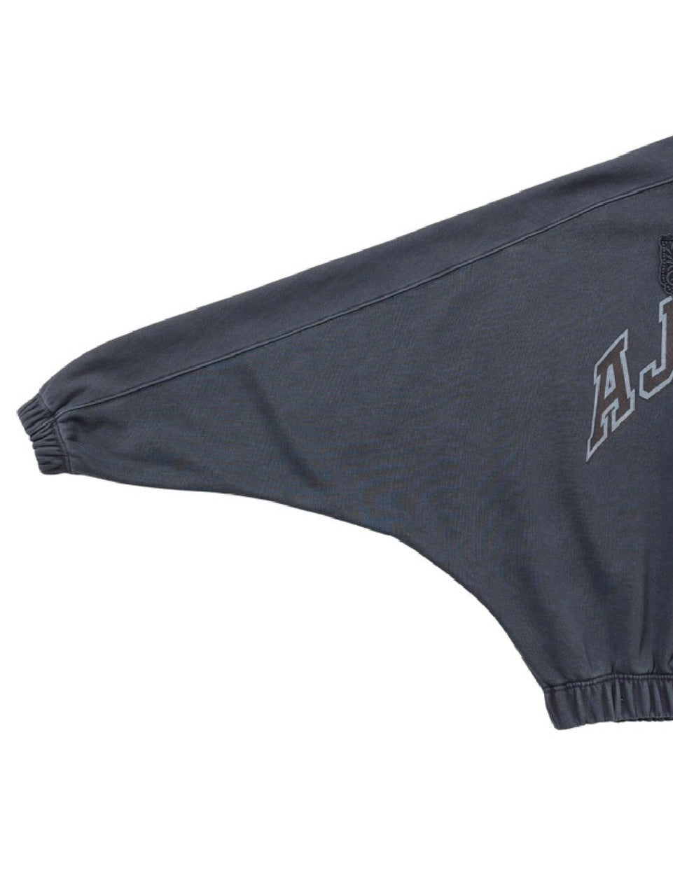 【AJOBYAJO】University Wappen Batwing Hoodie / 【アジョバイアジョ】ユニバーシティワッペンバットウィングプルオーバーパーカー