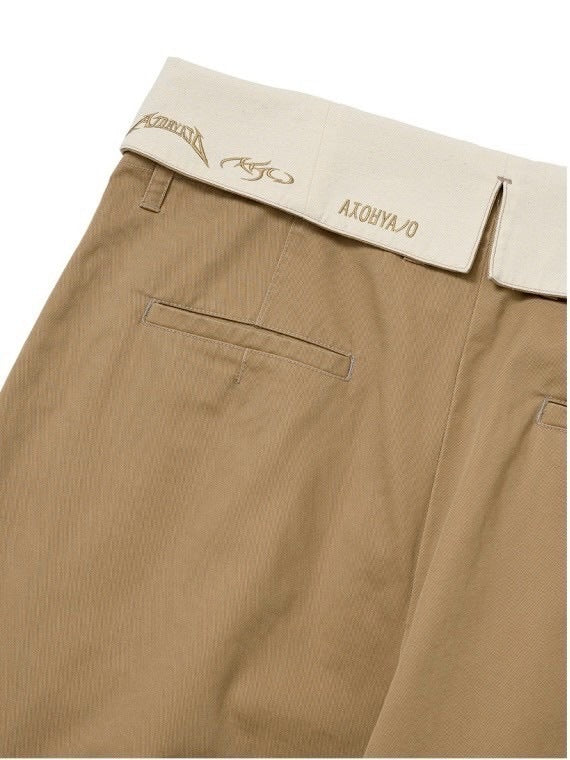 【AJOBYAJO】High Waist Oversized Pants / 【アジョバイアジョ】ハイウエストオーバーサイズカーゴパンツ