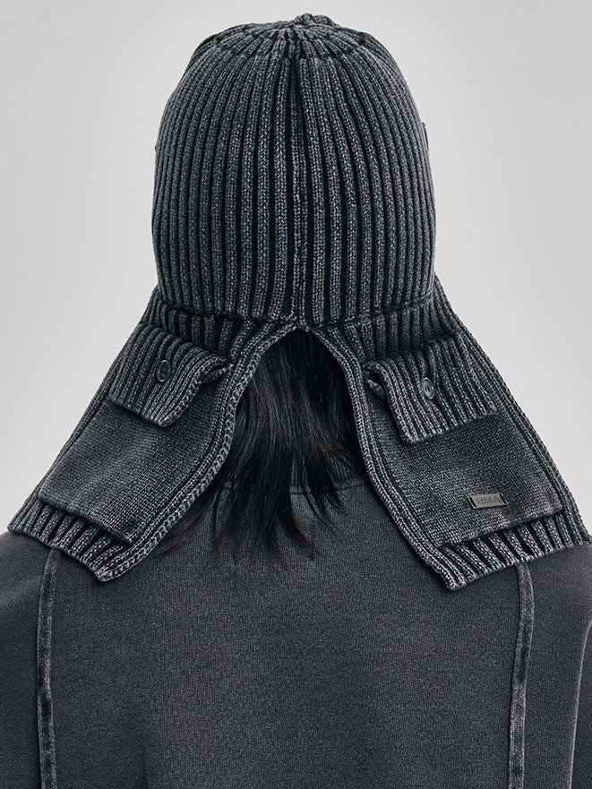 【AJOBYAJO】Washed Knit Trooper Hat / 【アジョバイアジョ】ウォッシュドニットトゥルーバーニット帽