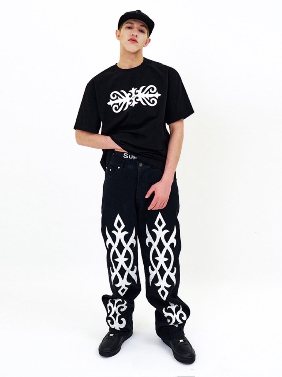 【E RIN AI E】TRIBAL SHORT SLEEVE TEE