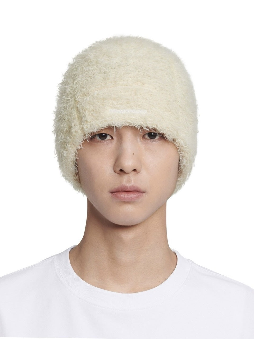 paster studio ビーニー ホワイト MUSINSA公式 | SETUPEXE PEARL CORSAGE BEANIE / IVORY