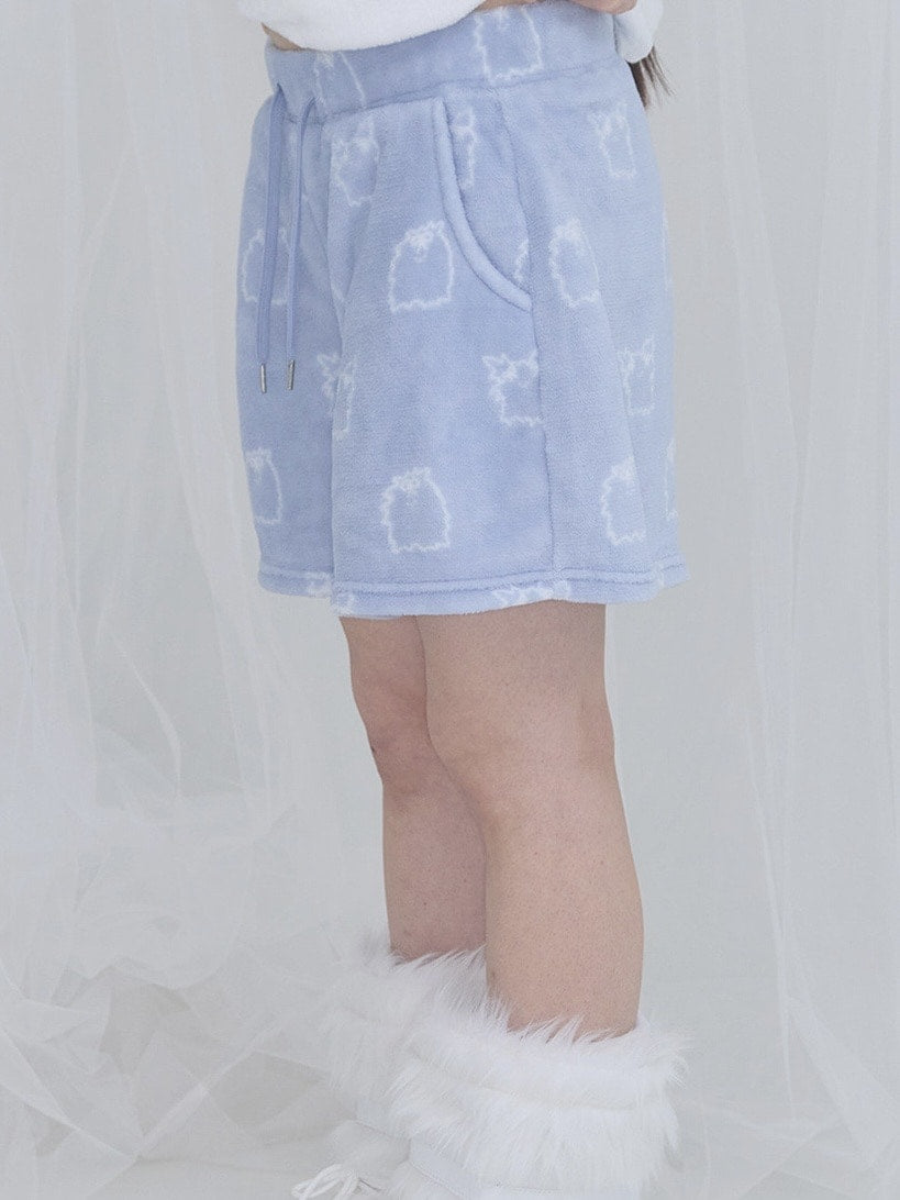 【FANCY X DUSTY】Zzz DUSTY SALON PAJAMA SHORT PANTS / 【ファンシー X ダスティ】Ｚｚｚダスティーサロンパジャマショートパンツ