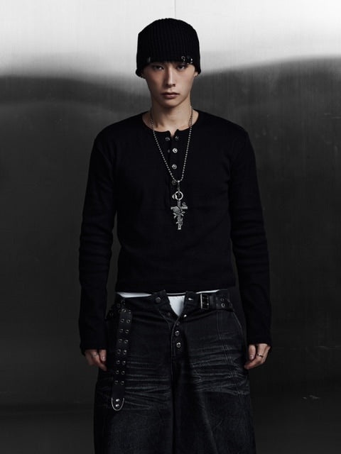 【Rosen Kreuz】TIGHT RIB LONG SLEEVE