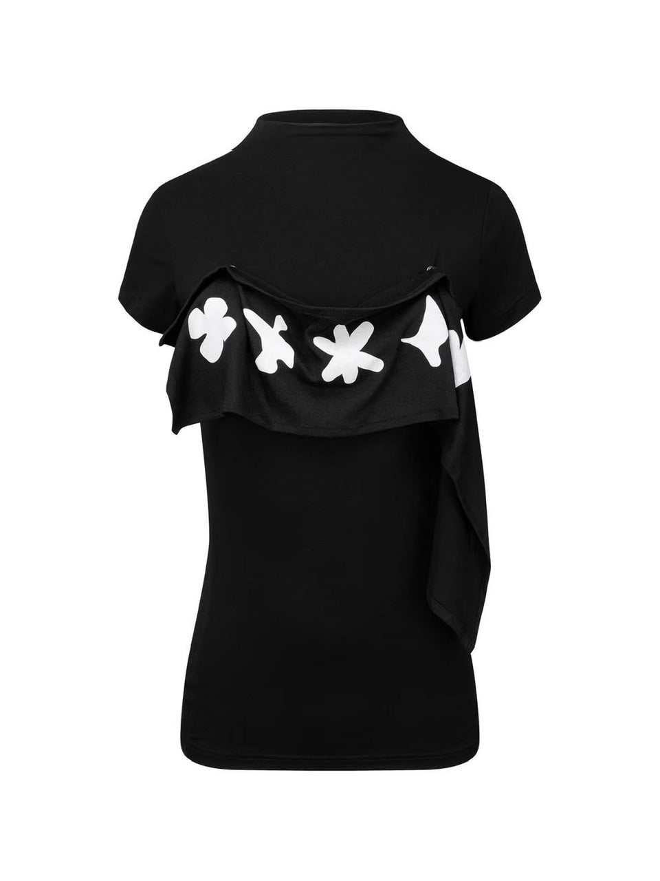 【NACHE】2-WAY PRINTED SLIM T-SHIRT