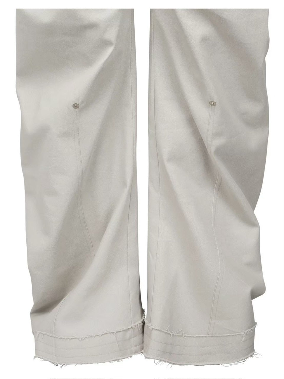 【NACHE】RAWCUT CURVED PANTS (UNISEX)