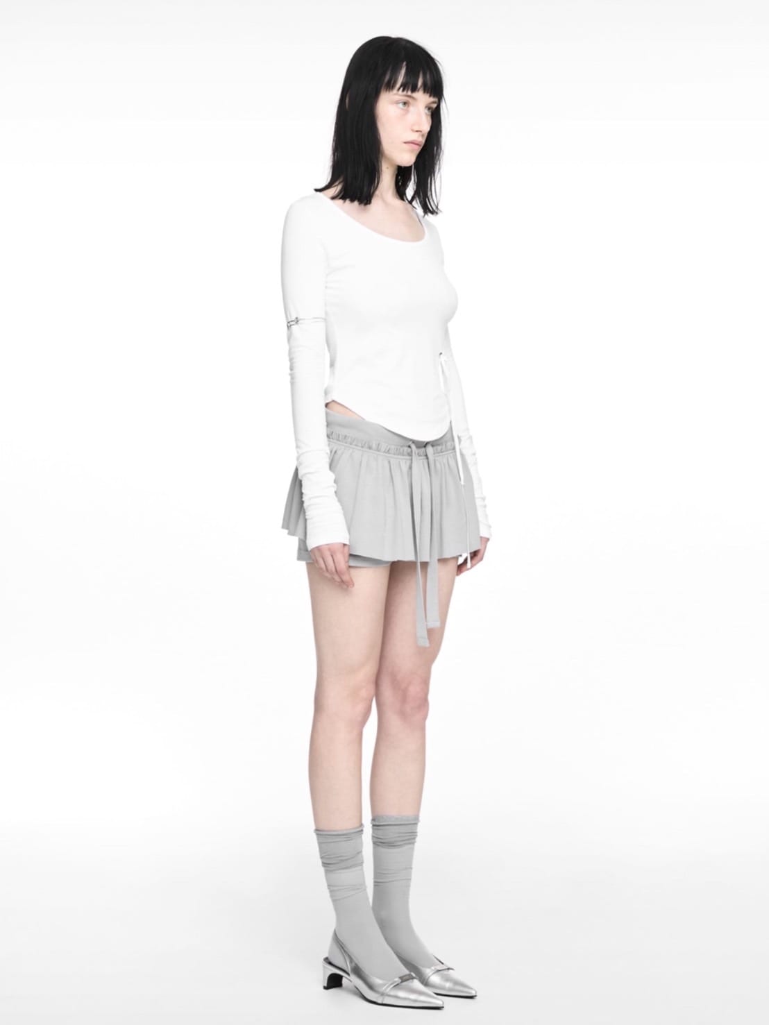 【NACHE】SIGNATURE CROP LONG SLEEVE