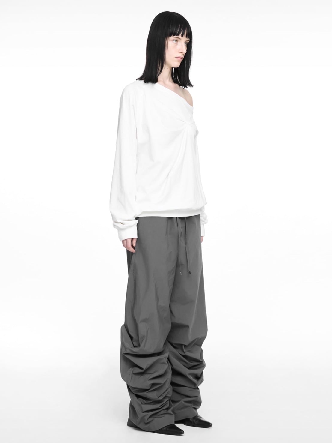 【NACHE】PINCHED LONG SLEEVE