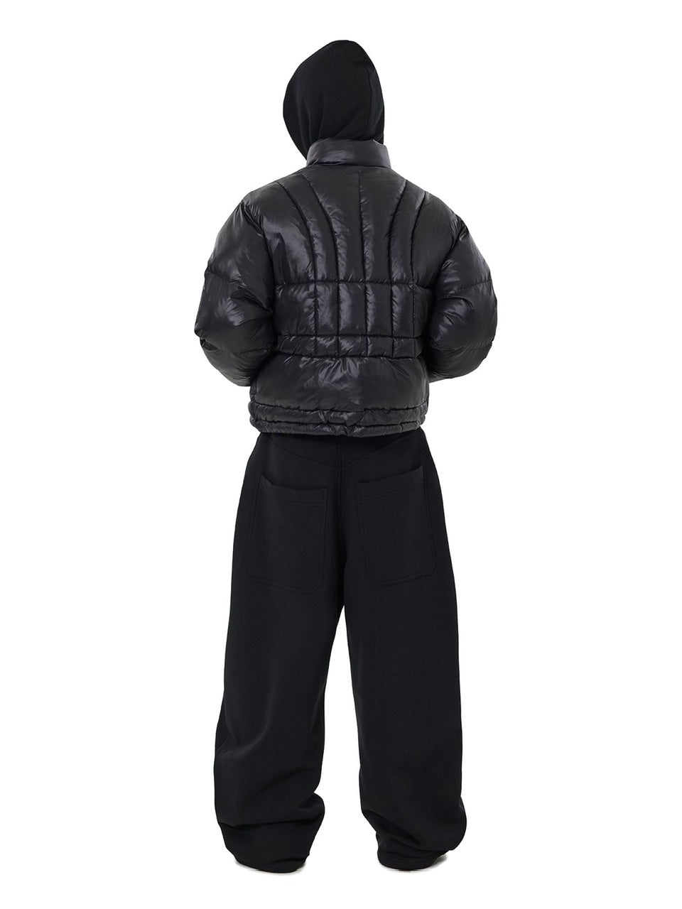 【OY】VERTICAL PANEL PUFFER JACKET