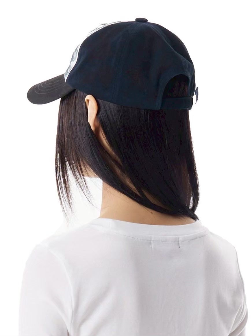 【AAKAM】Contrast Washed Cotton Ball Cap