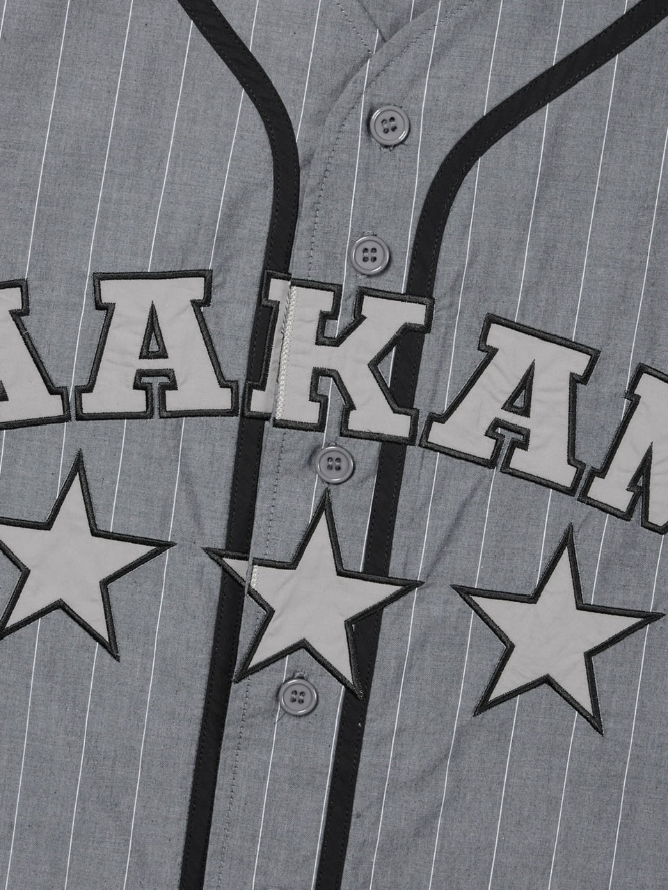 【AAKAM】Cotton Baseball Jersey