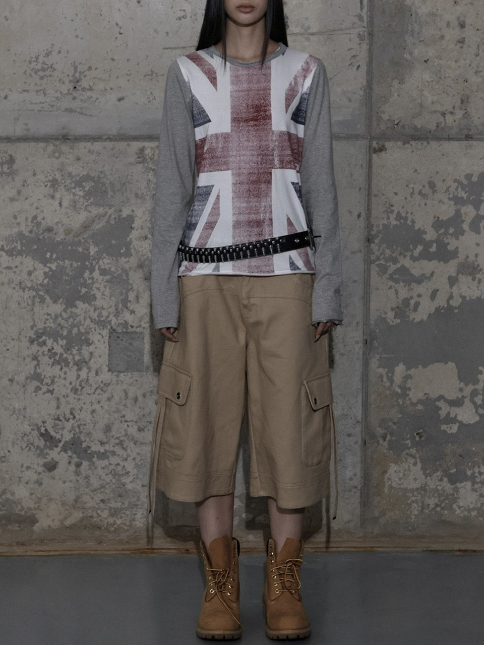 【FANCY CLUB】CROSS POCKET BERMUDA PANTS / 【ファンシークラブ】クロスポケットバミューダパンツ