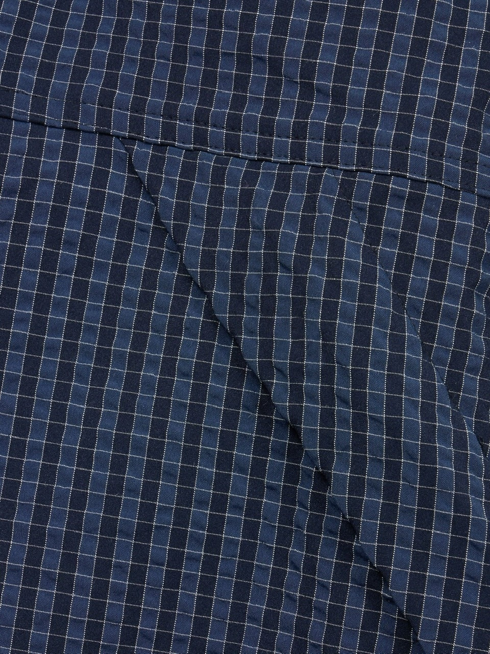 【AAKAM】Check Pattern Hooded Jacket