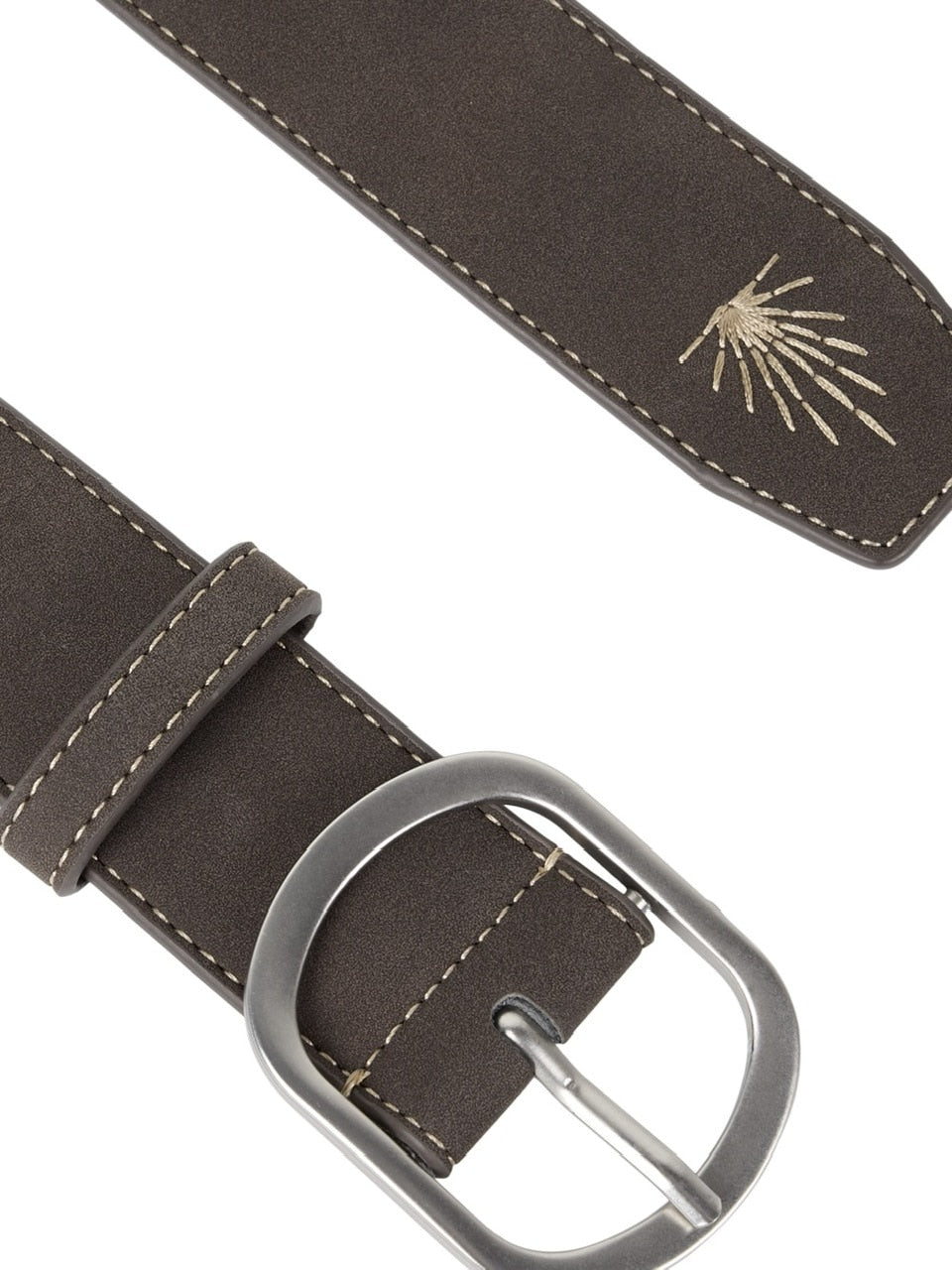 【AAKAM】Needlework Studded Belt