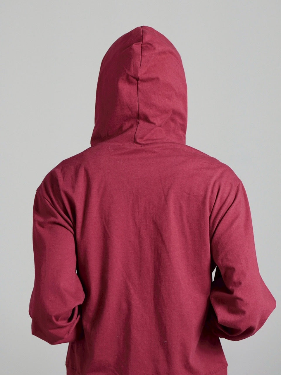 受注制【Chikashitsu +】light touch cropped hoodie / 【チカシツプラス】 ライトタッチクロップドパーカー (3color)