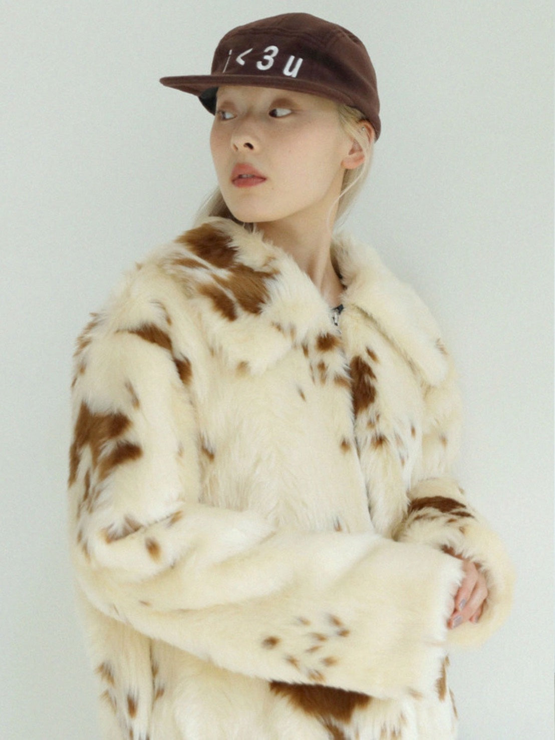 12/21 20:00 再販【Uglyshadow】MILK COW FUR JACKET / 【アグリーシャドウ】ミルクカウファージャケット