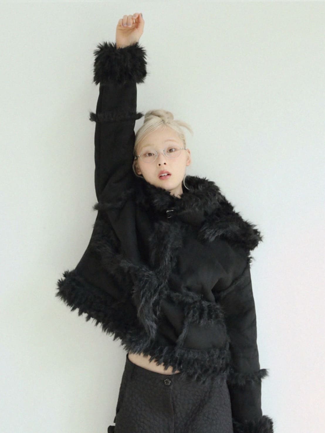 12/21 20:00 再販【Uglyshadow】REVERSIBLE SHEARLING JACKET