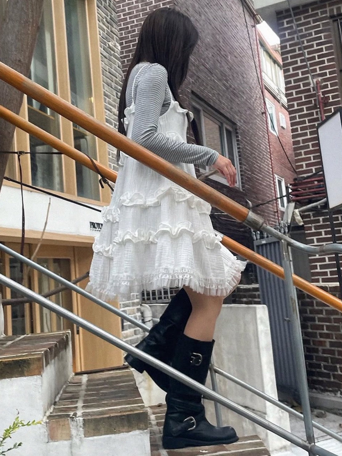 12/21 20:00 再販【Uglyshadow】LACE YORU DRESS