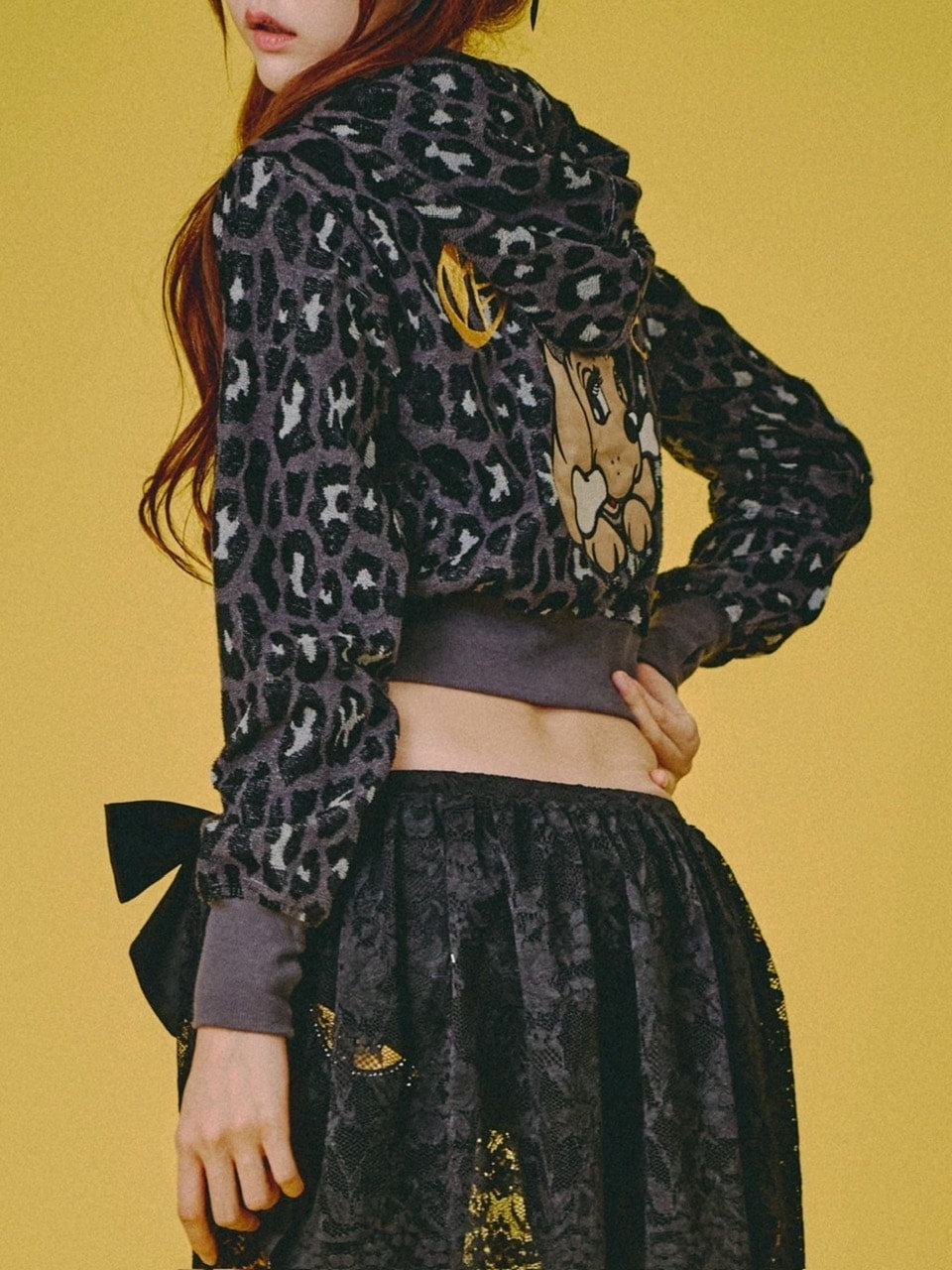 【GALFY】フユGAL 豹パーカー