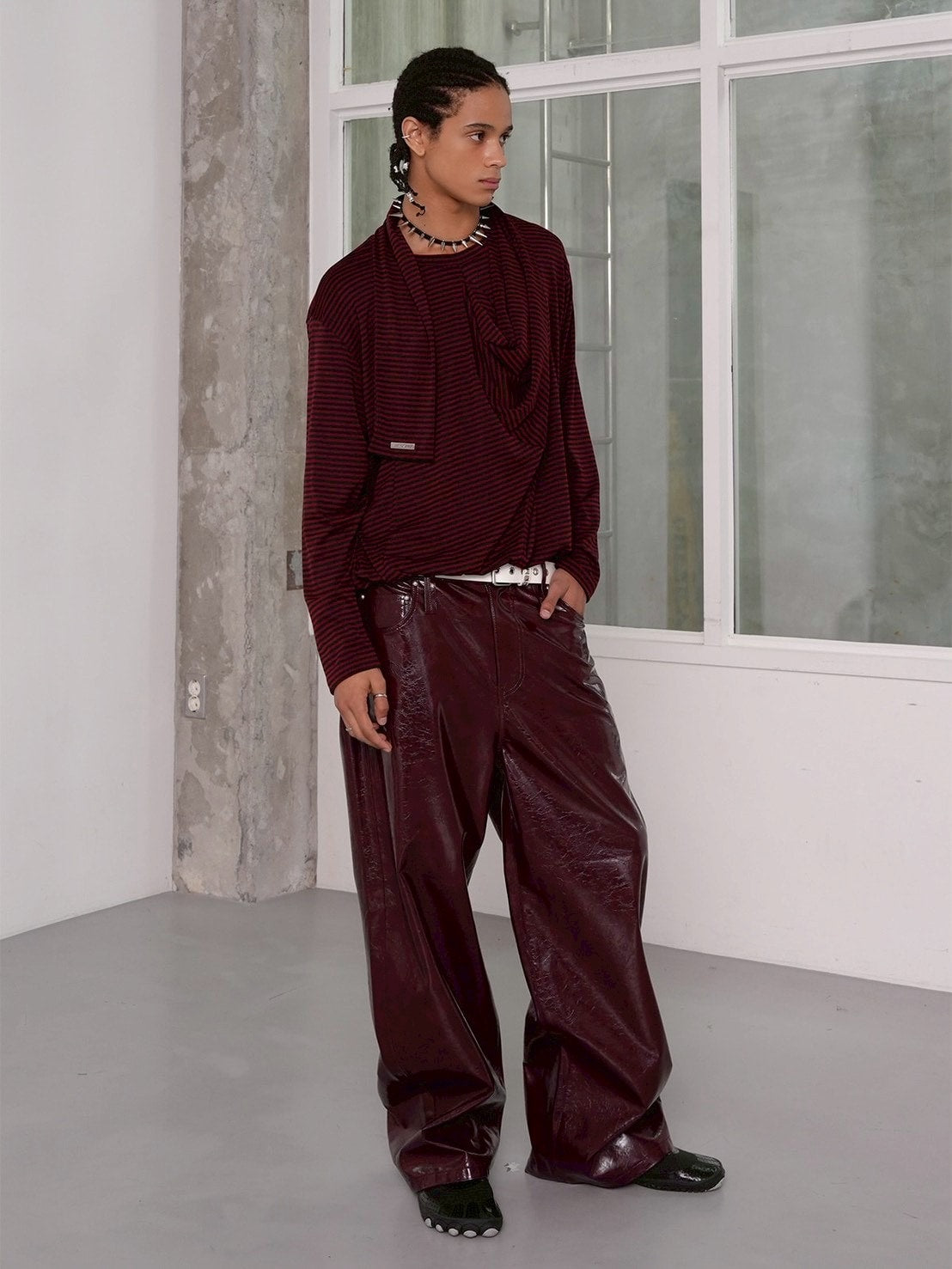 【ESC STUDIO】Patent leather pants