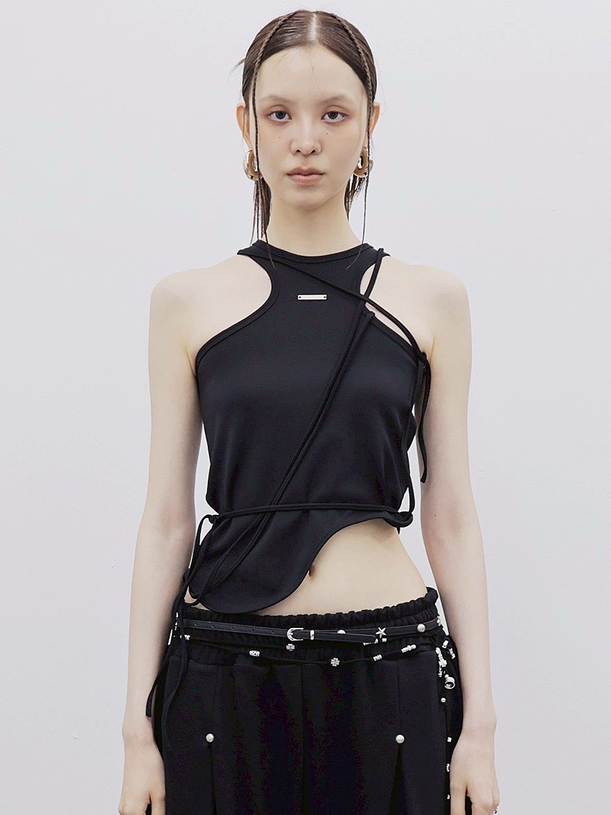 【HOLY NUMBER 7】WAVE STRAP SLEEVELESS