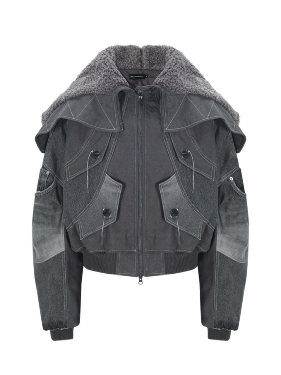 【SURGERY】Surgery Exo-Shell hood denim jacket / 【サージェリー】サージェリー エクソ-シェル フード デニム ジャケット