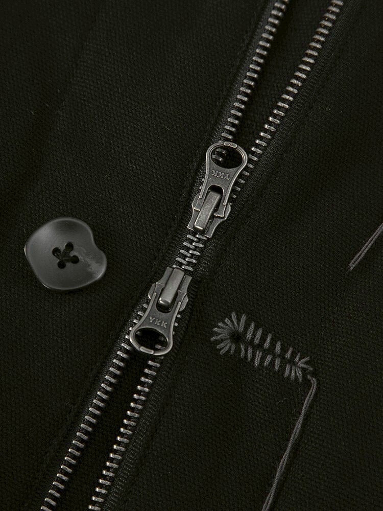 【SURGERY】surgery Scarline varsity jacket