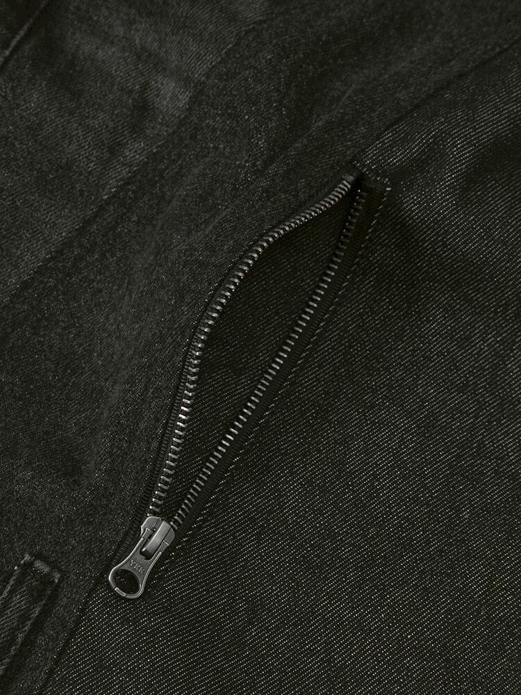 【SURGERY】Surgery fur trimming denim jacket