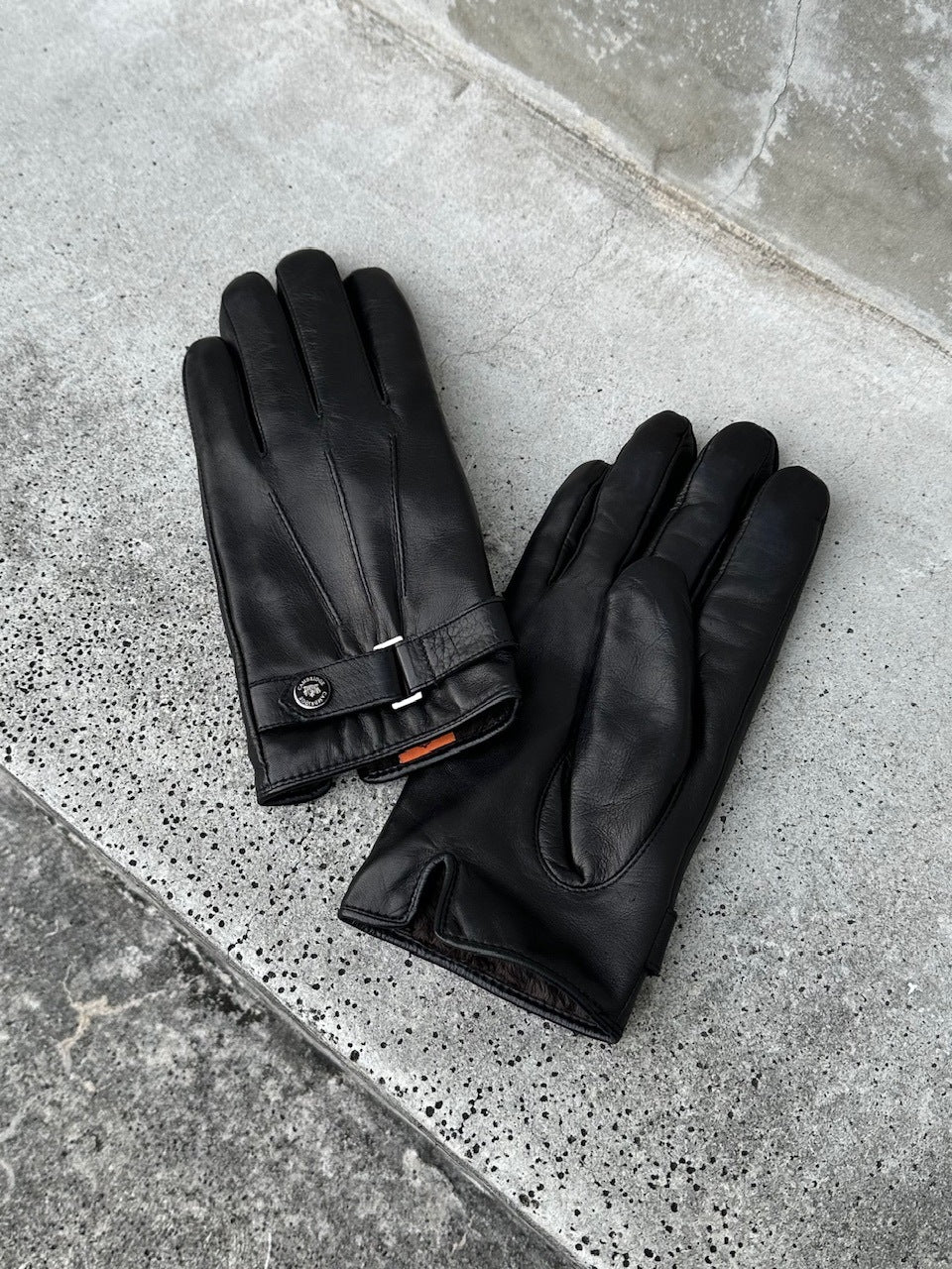 大阪店WEB限定受注制【Chikashitsu +】lambskin classic leather gloves / 【チカシツプラス】ラムスキンクラシックレザーグローブ (2type)