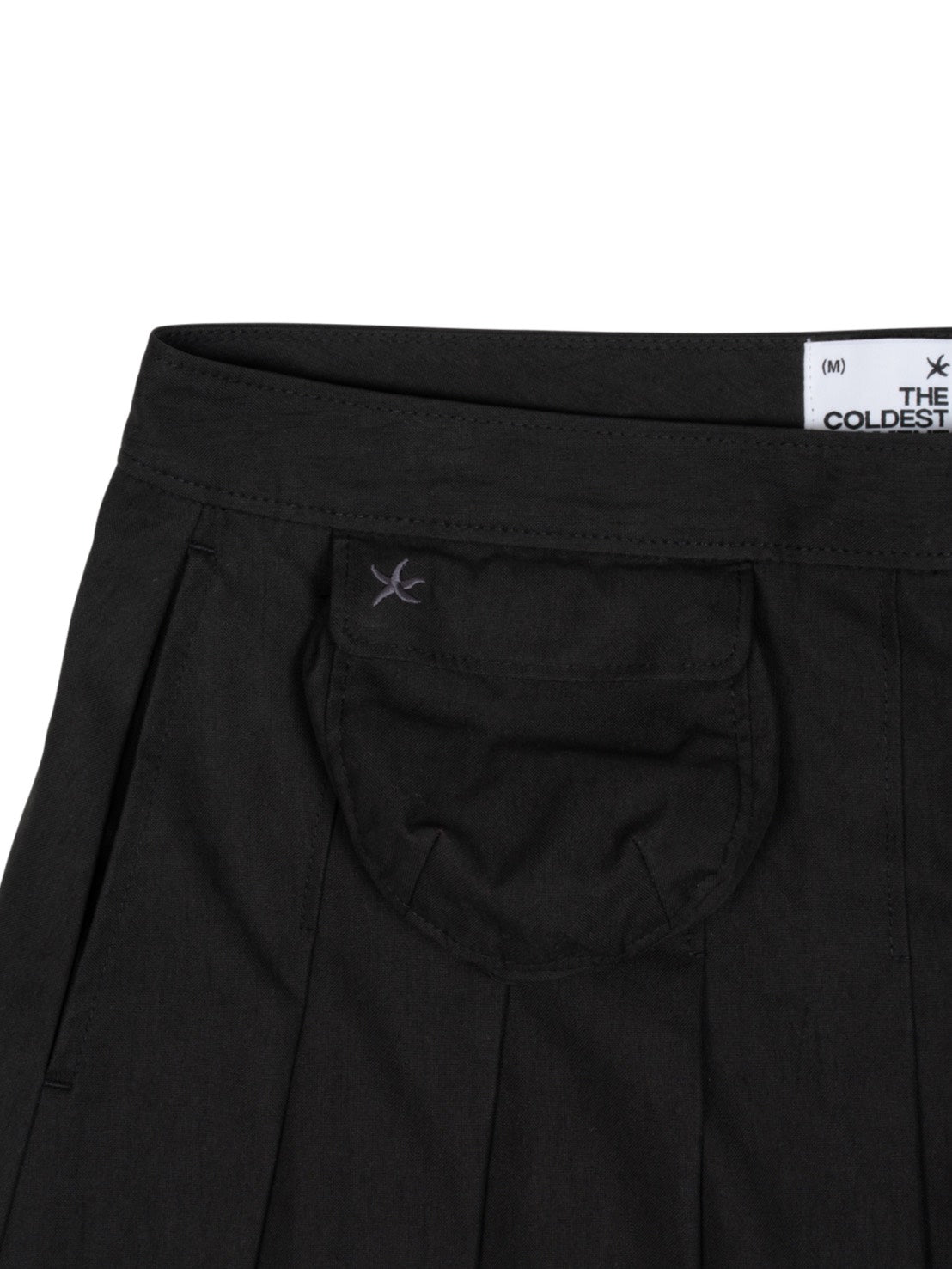 【THECOLDESTMOMENT】TCM skirt layered pants