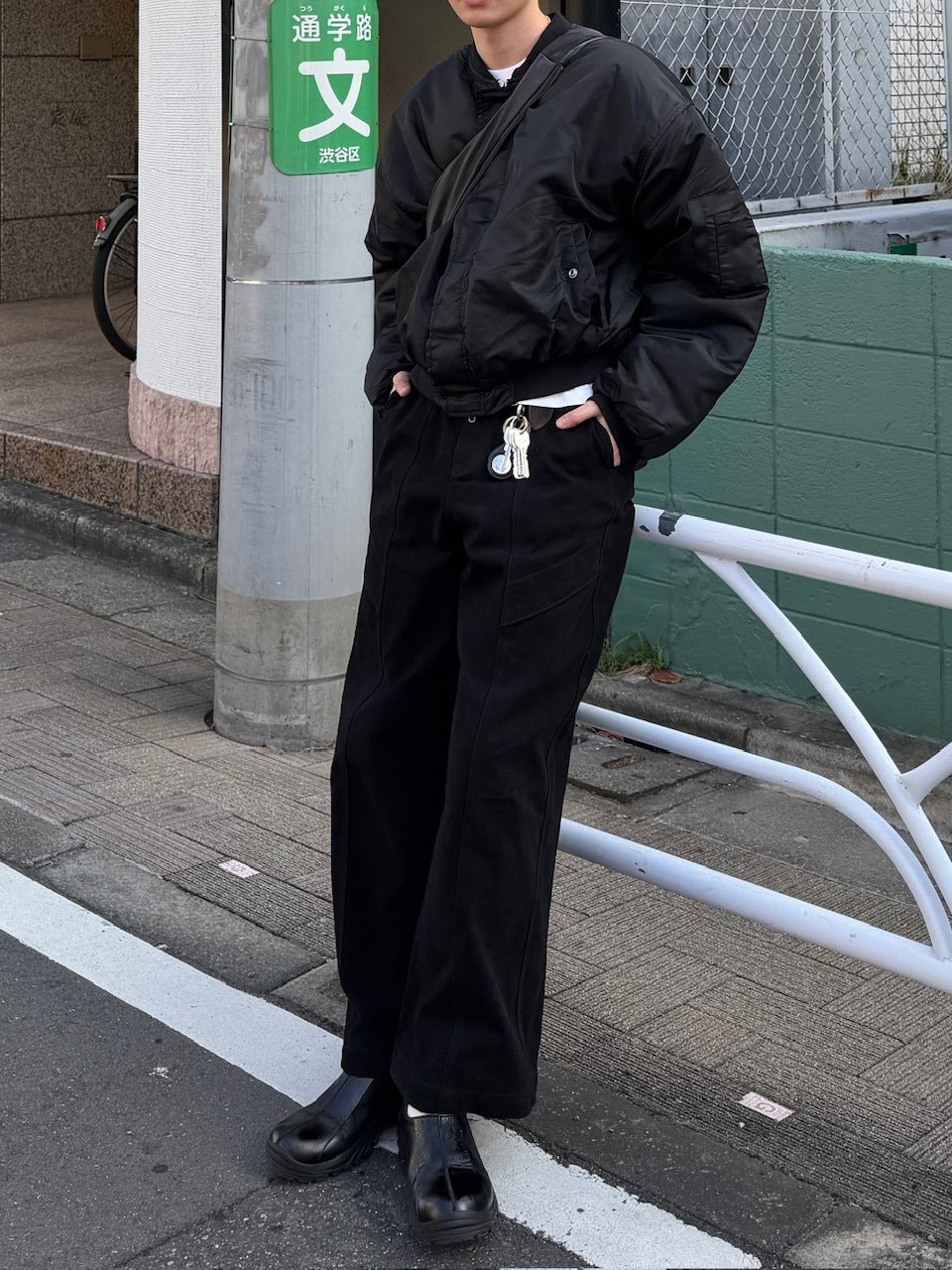 東京店WEB限定受注制【Chikashitsu +】cropped ma-1 jacket / 【チカシツプラス】クロップドエムエーワンジャケット (2color)